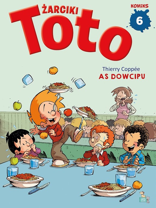 okładka As dowcipu. Żarciki Toto. Komiks. Tom 6 książka