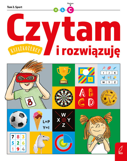 okładka Czytam i rozwiązuję. Sport. Książkożercy. Poziom C książka | Opracowanie zbiorowe
