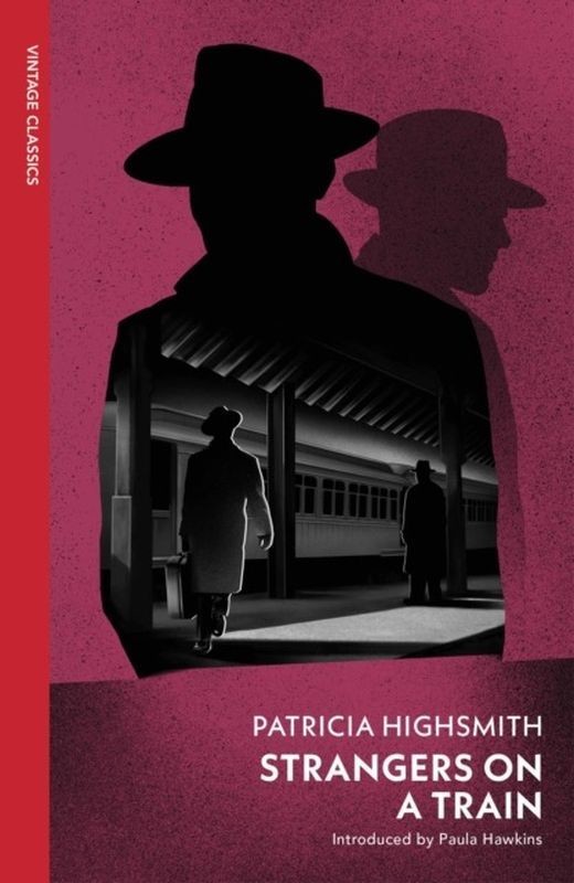okładka Strangers on a Train wer. angielska książka | Patricia Highsmith