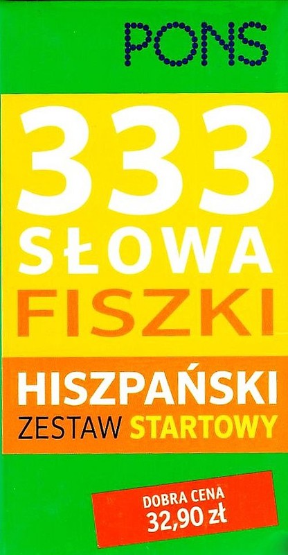 okładka Fiszki 333 słowa na ostro hiszpański wydanie 2 książka | Opracowanie zbiorowe