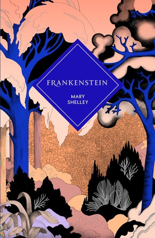 okładka Frankenstein wer. angielska książka | Mary Shelley