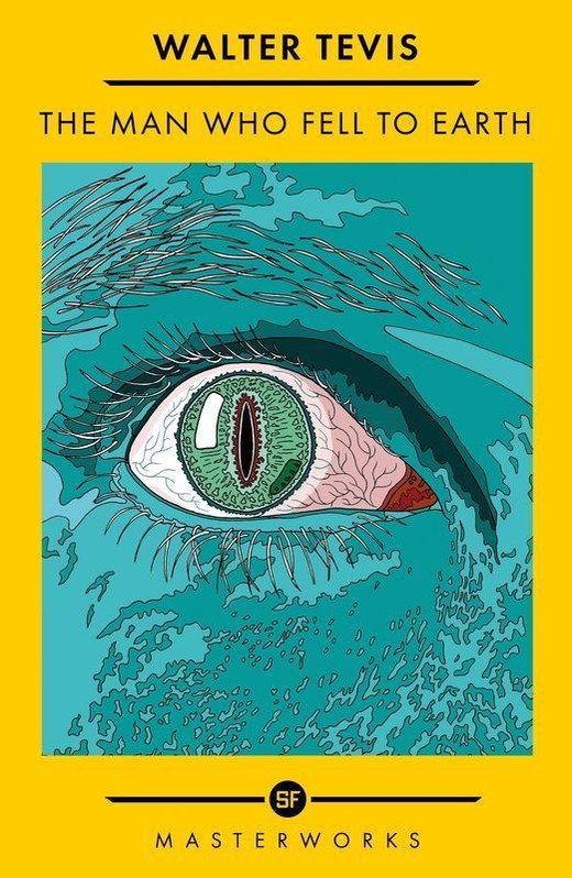 okładka The Man Who Fell to Earth wer. angielska książka | Tevis Walter