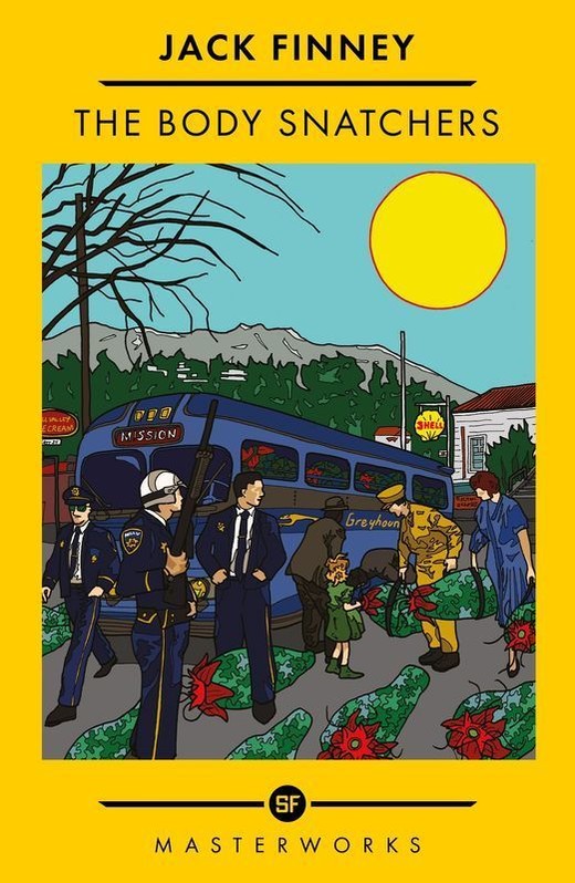 okładka The Body Snatchers wer. angielska książka | Finney Jack