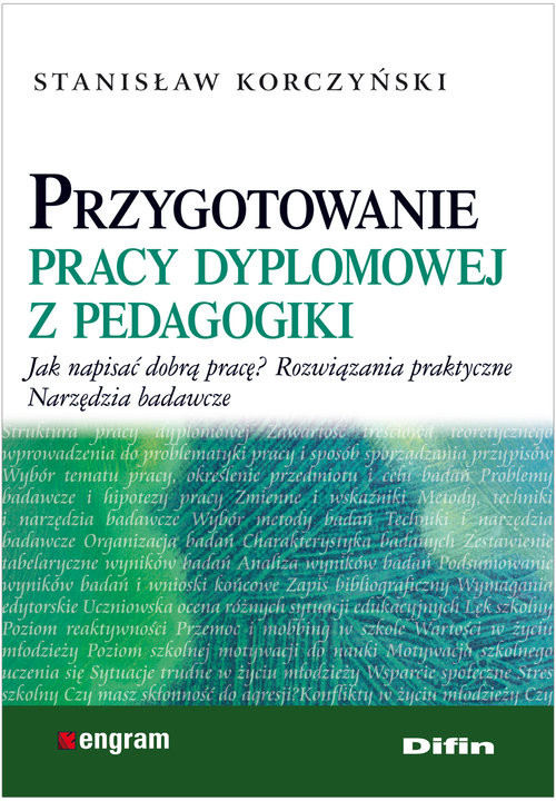 okładka Przygotowanie pracy dyplomowej z pedagogiki książka