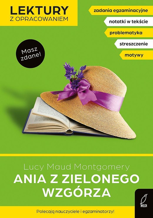 okładka Ania z zielonego wzgórza. Lektury z opracowaniem książka | Lucy Maud Montgomery