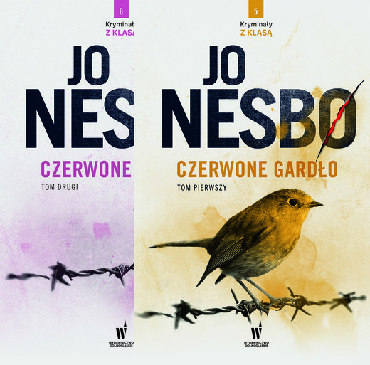 okładka Pakiet Czerwone gardło. Tomy 1-2 książka | Jo Nesbø