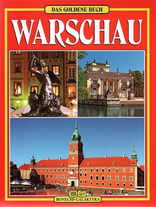 okładka Warszawa. Złota księga wer. niemiecka książka