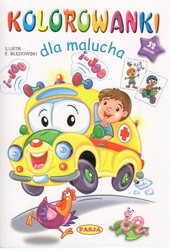 okładka I joo i joo. Kolorowanki dla malucha książka | Ernest Błędowski