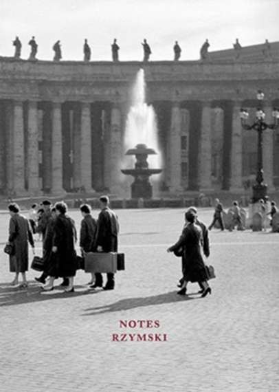 okładka Notes rzymski książka | Wojciech Plewiński