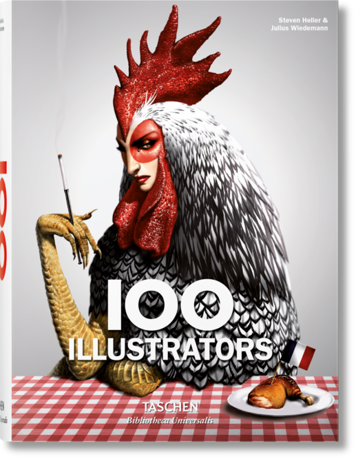 okładka 100 Illustrators książka | Opracowanie zbiorowe