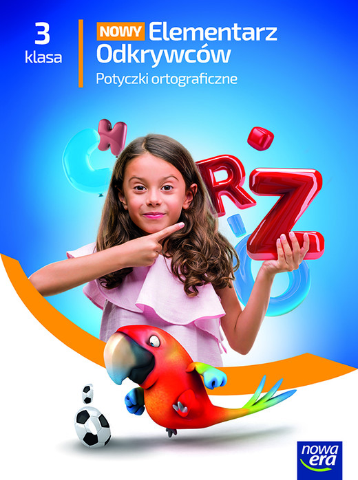 okładka Elementarz Odkrywców klasa 3 zeszyt ćwiczeń Potyczki Ortograficzne EDYCJA 2025 książka | Elżbieta Kacprzak