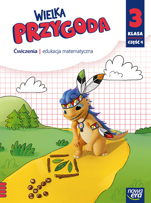 okładka Wielka Przygoda NEON klasa 3 część 4 zeszyt ćwiczeń Matematyka EDYCJA 2025 książka | Krystyna Sawicka, Ewa Swoboda
