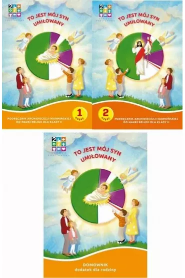 okładka Religia To jest mój Syn umiłowany Podręcznik cz. 1 cz. 2 Domownik dla klasy II dla szkoły podstawowej książka | Opracowanie zbiorowe