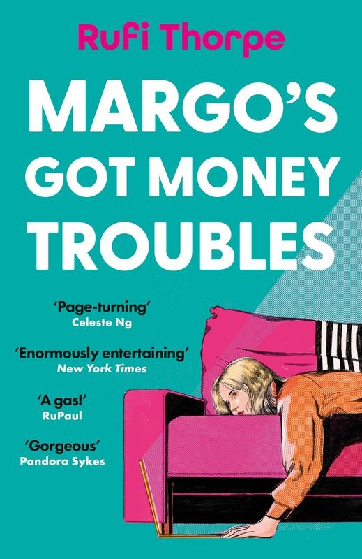 okładka Margo's Got Money Troubles wer. angielska książka