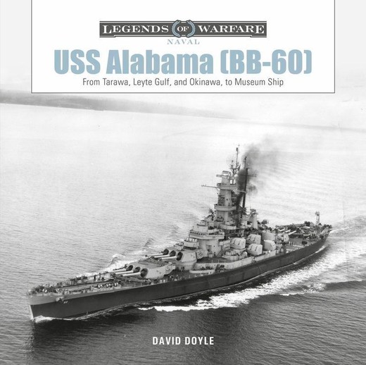 okładka USS Alabama (BB-60) książka | David Doyle