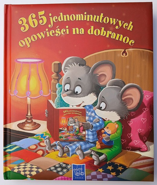okładka 365 jednominutowych opowieści na dobranoc książka | Opracowanie zbiorowe