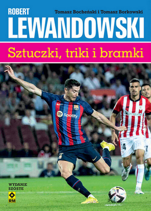 okładka Robert Lewandowski Sztuczki, triki i bramki książka | Tomasz Borkowski