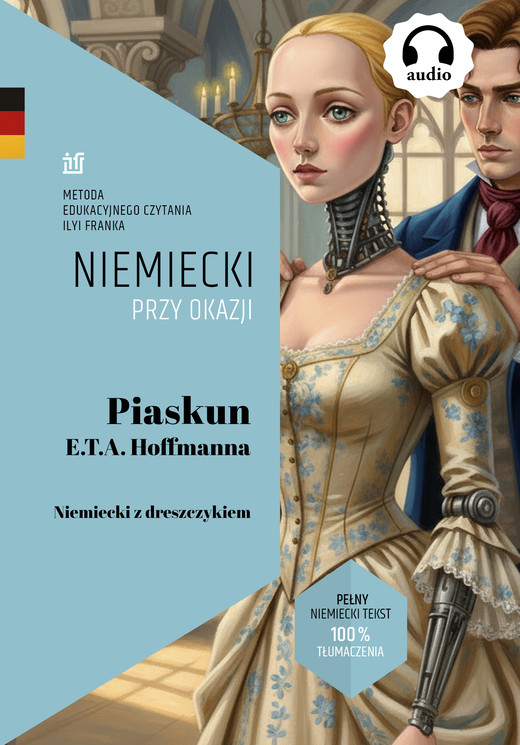 okładka Piaskun  E.T.A. Hoffmanna. Niemiecki z dreszczykiem ebook | epub, mobi | Ernst Theodor Amadeus Hoffmann