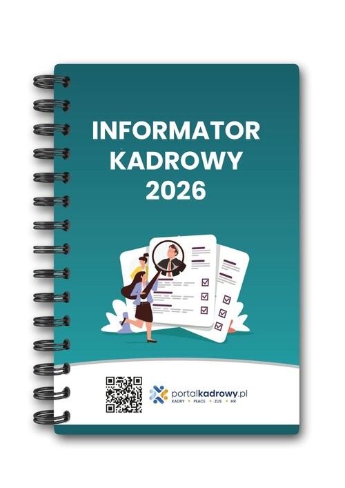 okładka Informator kadrowy 2026 książka | Praca Zbiorowa