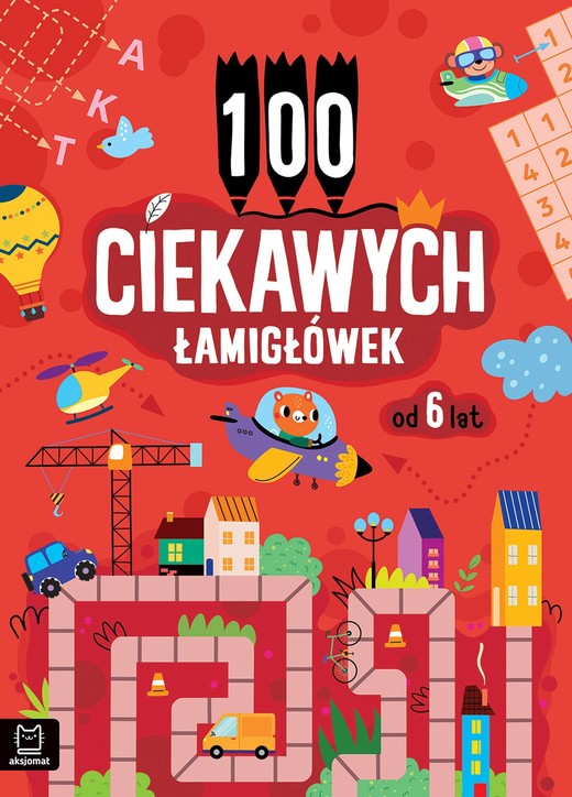 okładka 100 ciekawych łamigłówek od 6 lat książka | Bogusław Michalec