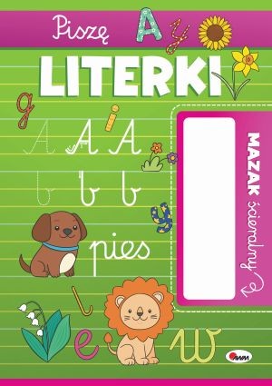 okładka Piszę literki. Mazak ścieralny książka | Elżbieta Korolkiewicz