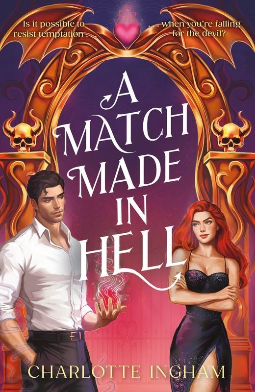 okładka A Match Made in Hell książka | Charlotte Ingham