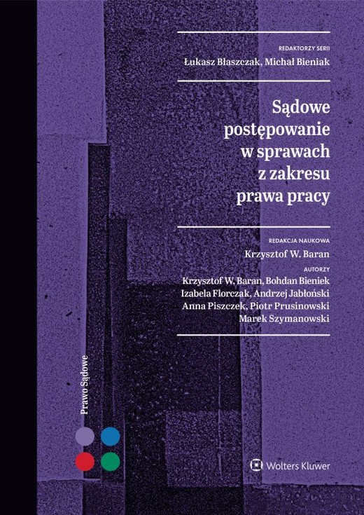 okładka Sądowe postępowanie w sprawach z zakresu prawa pracy książka | Opracowanie zbiorowe