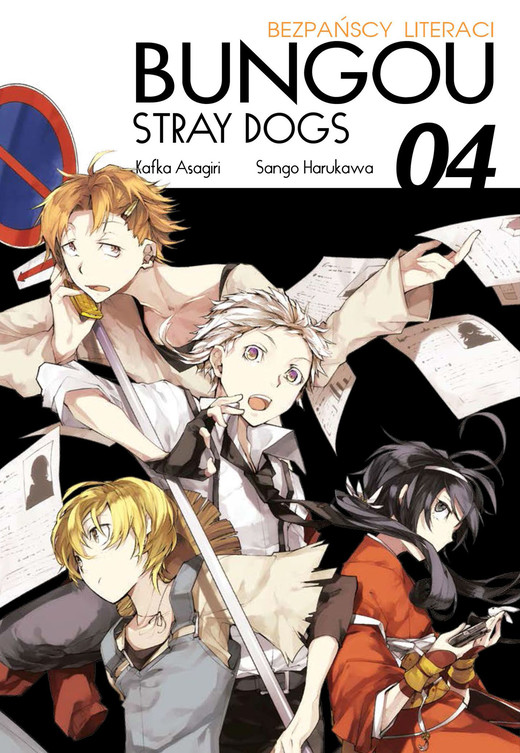 okładka Bungo Stray Dogs. Tom 4 książka | Asagiri Kafka, Sango Harukawa