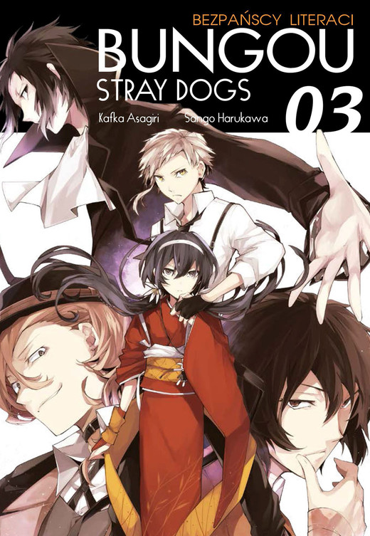 okładka Bungo Stray Dogs. Tom 3 książka | Asagiri Kafka, Sango Harukawa