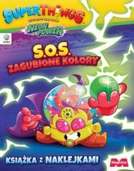 okładka SuperThings Neon Power książka z naklejkami książka | Praca Zbiorowa