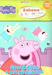 okładka Świnka Peppa. Zabawa z kolorami książka | Praca Zbiorowa