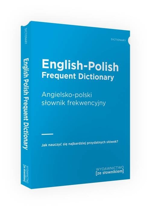 okładka English-Polish Frequent Dictionary Angielsko-polski słownik frekwencyjny książka | Opracowanie zbiorowe