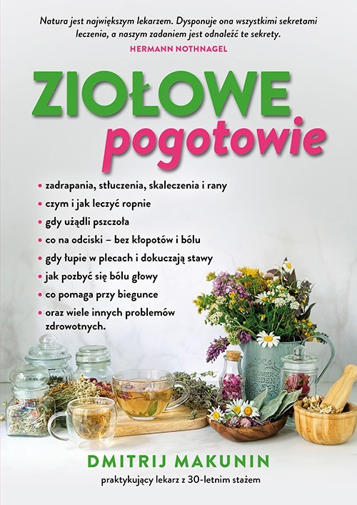 okładka Ziołowe pogotowie książka | Makunin Dmitrij