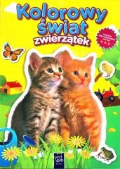okładka Kolorowy świat zwierzątek. Dwa kotki książka | Praca Zbiorowa