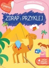 okładka Zdrapywanki z rączką. Dookoła świata książka | Praca Zbiorowa