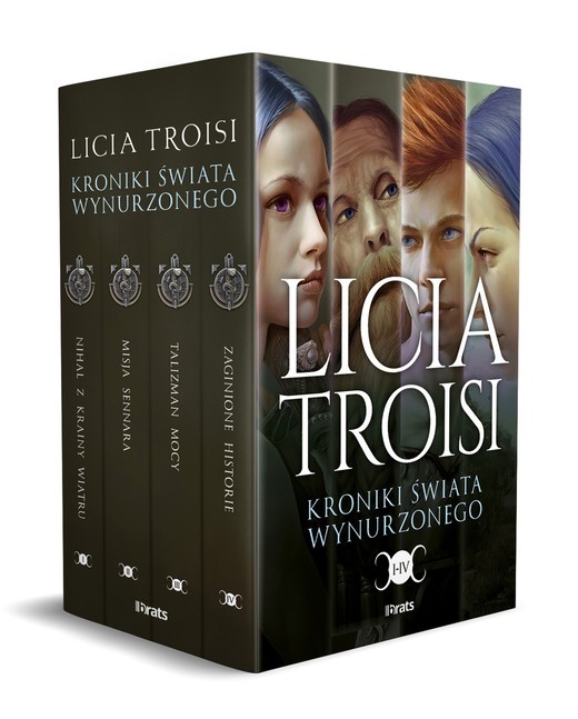 okładka Pakiet: Kroniki świata wynurzonego. Tom 1-4 książka | Licia Troisi