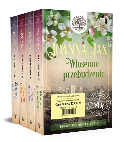 okładka Duchy minionych lat. Tom 1-4 książka | Joanna Jax