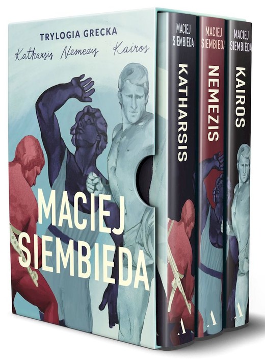 okładka Pakiet Trylogia Grecka książka | Maciej Siembieda