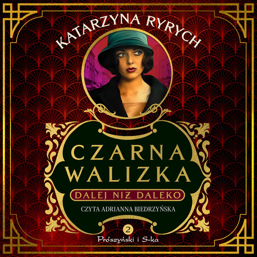 okładka Czarna walizka. Dalej niż daleko audiobook | MP3 | Katarzyna Ryrych