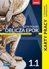 okładka J.polski LO Oblicza epok KP 1/1 ZPiR książka | Anna ElżbietaLipczyńska-Tymczyna, Karolina Wawer