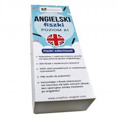 okładka Angielski. Fiszki. Poziom A1 książka | Paweł Dwornik