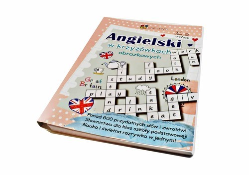 okładka Angielski w krzyżówkach książka | Paweł Dwornik