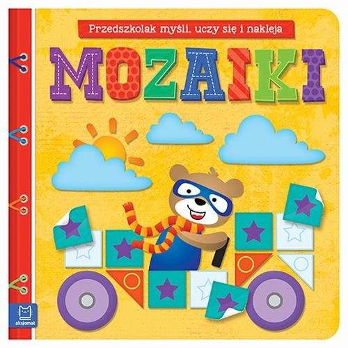 okładka Mozaiki myślę bawię się i naklejam książka | Anna Podgórska