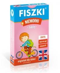 okładka Fiszki angielski dla dzieci + gra memory hobby książka | Praca Zbiorowa