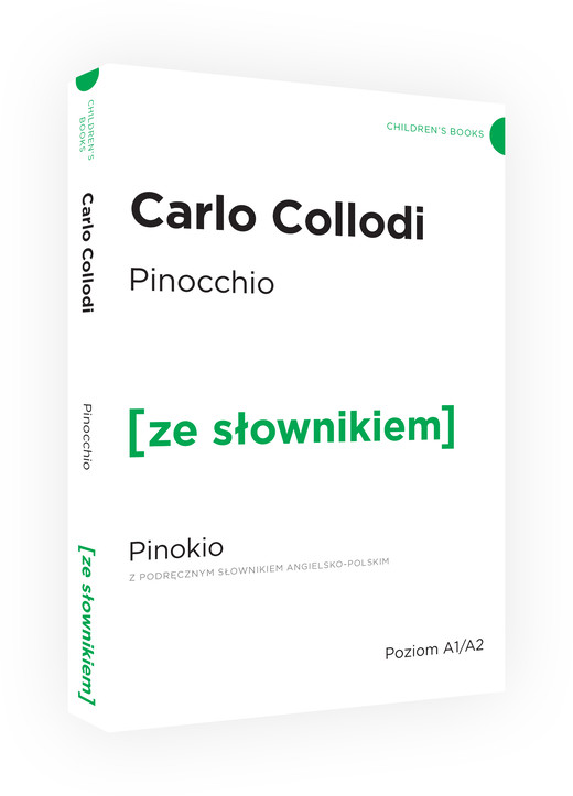 okładka The adventures of pinocchio Pinokio z podręcznym słownikiem angielsko-polskim książka | Carlo Collodi
