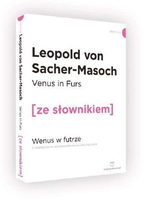 okładka Venus in furs wenus w futrze z podręcznym słownikiem angielsko-polskim książka | Sacher-Masoch Leopold