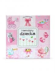 okładka Dla dziewczynki narodziny dziecka książka | Praca Zbiorowa