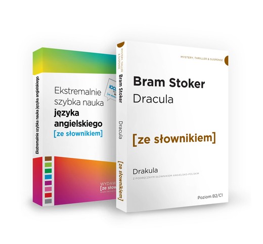 okładka Pakiet dracula / ekstremalnie szybka nauka języka angielskiego książka | Opracowanie zbiorowe