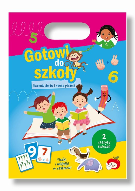 okładka Liczenie do 10 i nauka pisania. Gotowi do szkoły książka | Opracowanie zbiorowe