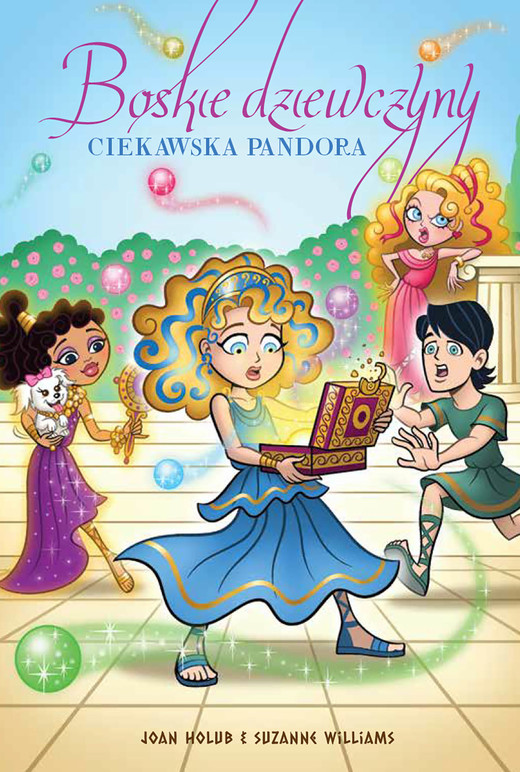 okładka Boskie dziewczyny. Tom 9. Ciekawska Pandora ebook | epub, mobi, pdf | Joan Holub, Suzanne Williams